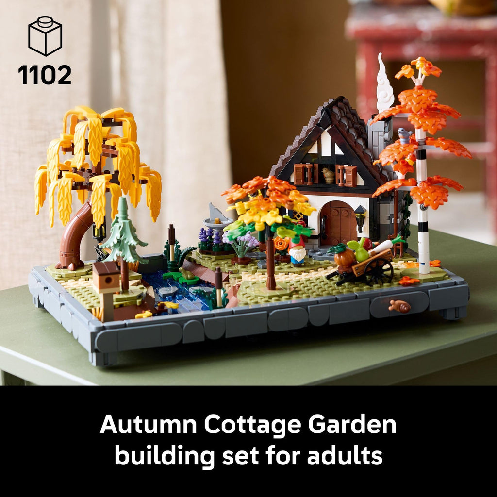 LEGO Icons Autumn Cottage Garden 11372