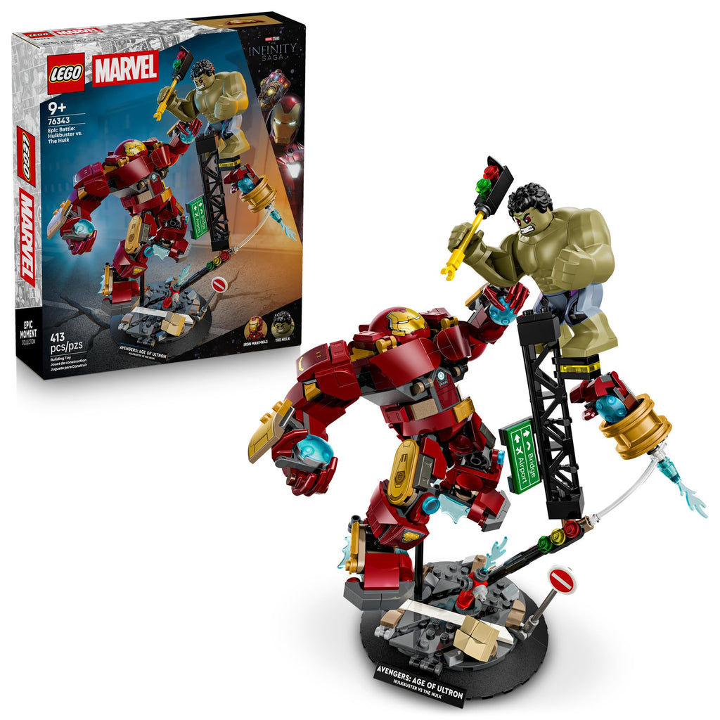 LEGO Marvel Epic Battle: Hulkbuster vs. The Hulk 76343
