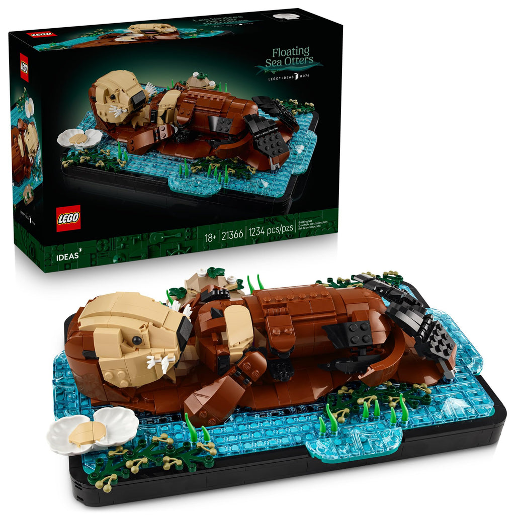 LEGO Ideas Floating Sea Otters 21366