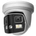 Real HD 8MP 4K Dual Lens PoE IP Security Camera with Metal Housing, 180 Degree Panoramic Wide Angle, Full Color Night Vision, H.265, IP66, NDAA Compliant