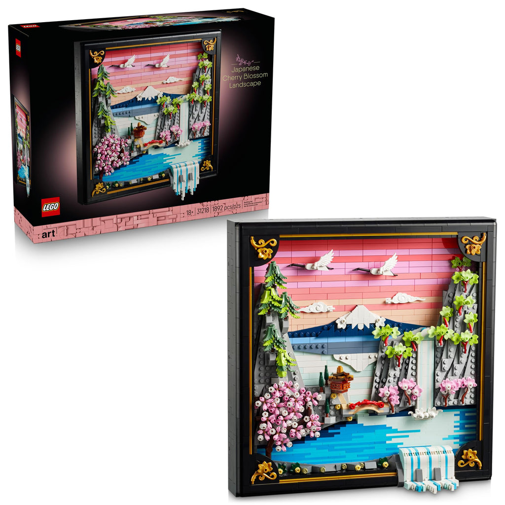LEGO Art Japanese Cherry Blossom Landscape 31218