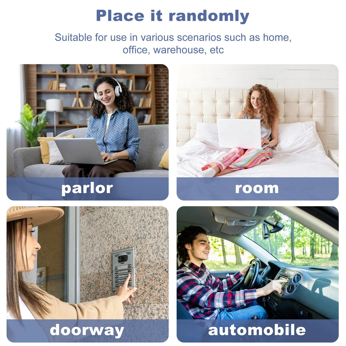 Hidden Camera with Audio/Video Small Spy WiFi Security Secret System Smart