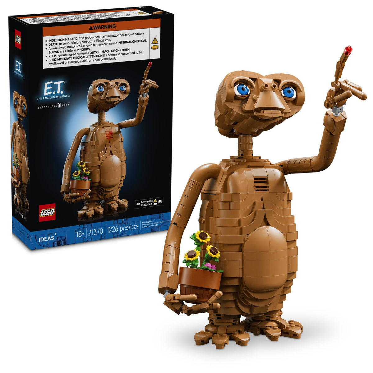 LEGO Ideas E.T. the Extra-Terrestrial 21370