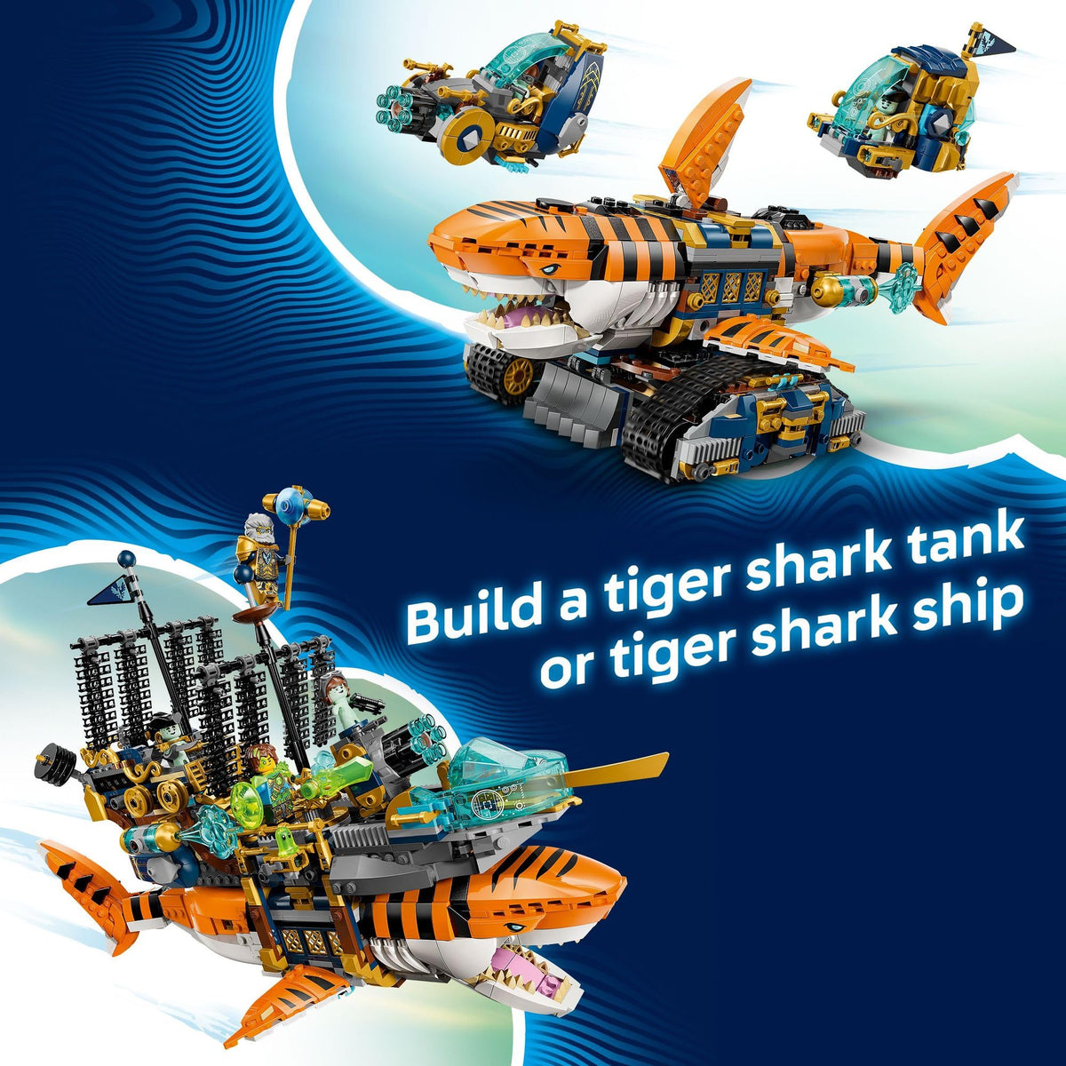 LEGO DREAMZzz Tiger Shark Tank 71515