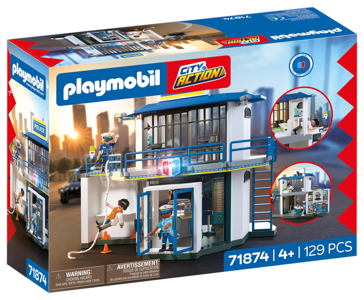 Playmobil Police Station with Investigation Room