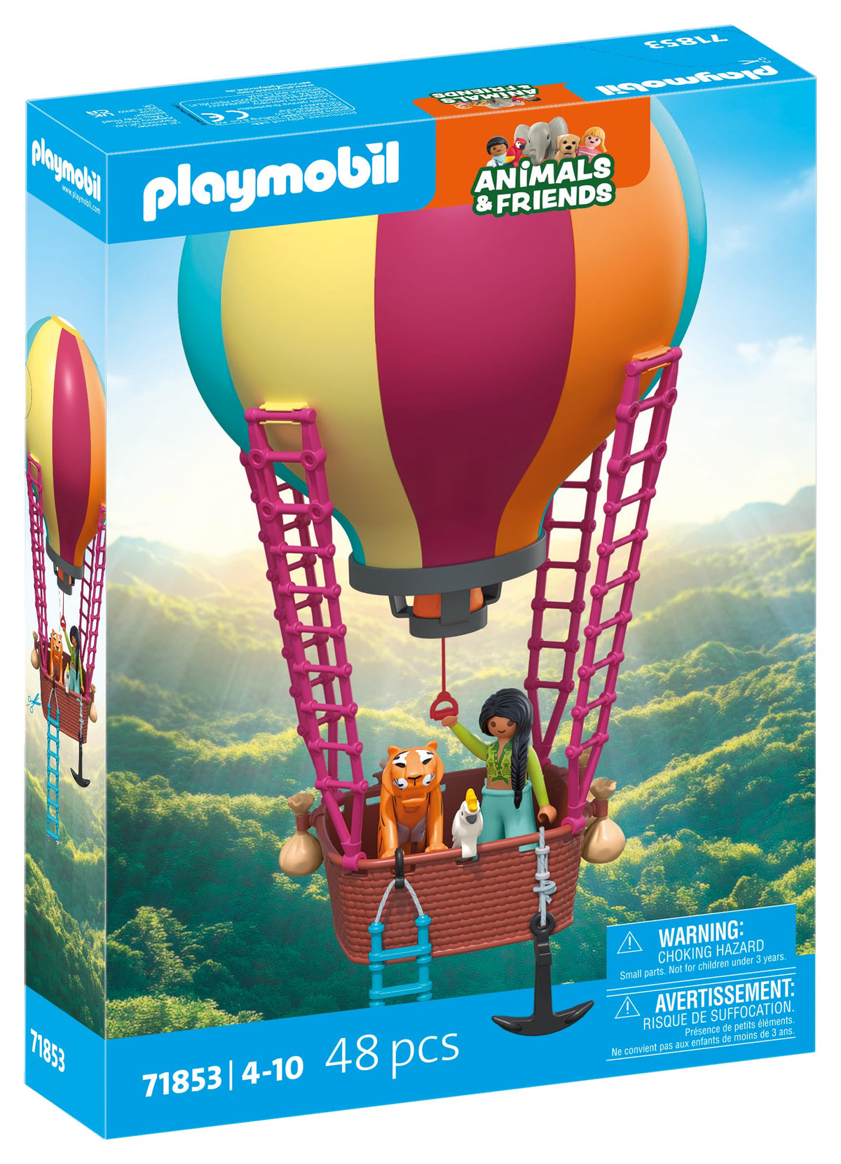 Playmobil | Animals & Friends | Balloon Journey | Toy from 4 Years | Gift for Children | Encourages Creativity & Imagination | Balloon as Decoration to Hang up | 71853