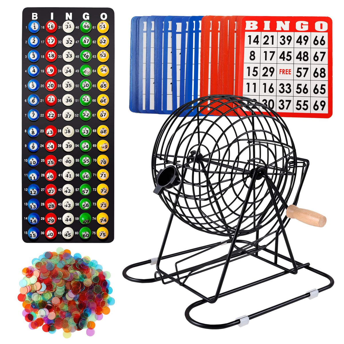 GSE Deluxe Bingo Game Set for Friend Parties, Family Game Nights