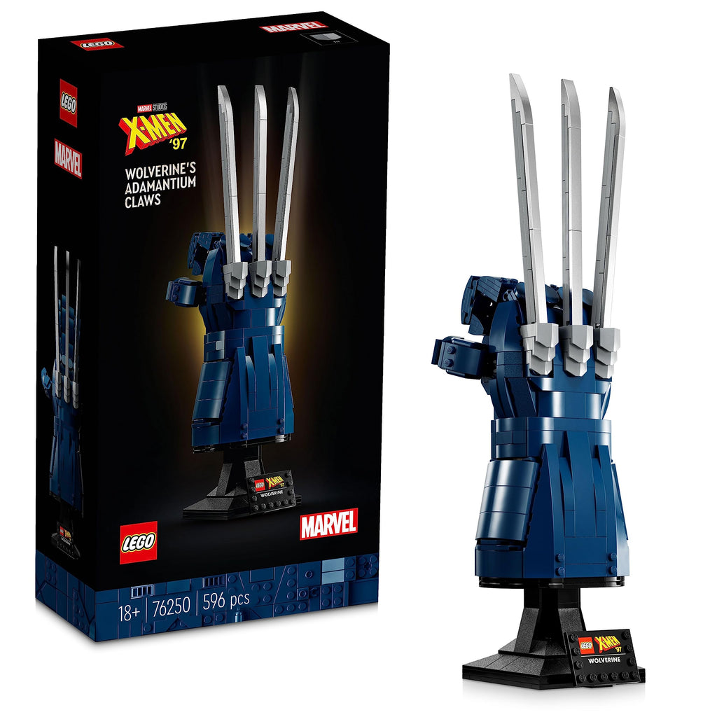LEGO Super Heroes Wolverine Adamantium Claw 76250 Toy Blocks, Present, American Comics, Superhero, Boy, Adult