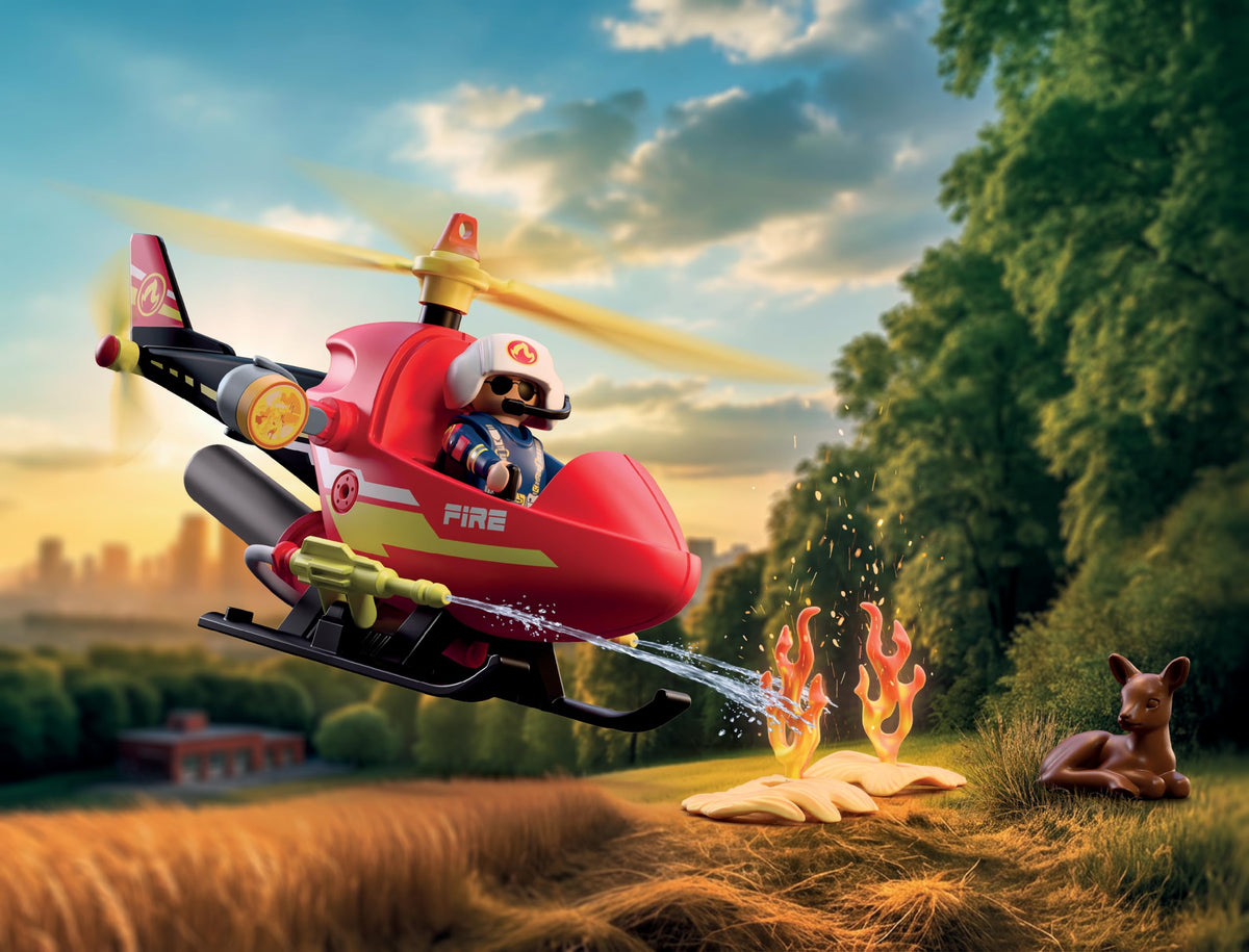 Playmobil | City Action | Large Fire Station | Multi‑Storey Emergency Station with Command Centre, Fire Pole, Training Area & Plenty of Accessories | for Children Aged 4+ | 72191
