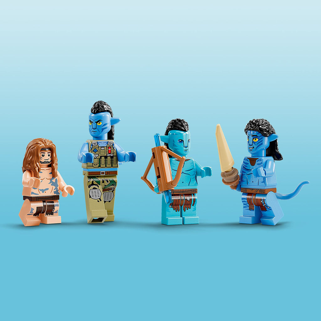 LEGO Avatar: The Way of Water Mako Submarine 75577 Buildable Toy Model, Underwater Ocean Set with Alien Fish and Stingray Figures, Movie Gift for Kids and Movie Fans