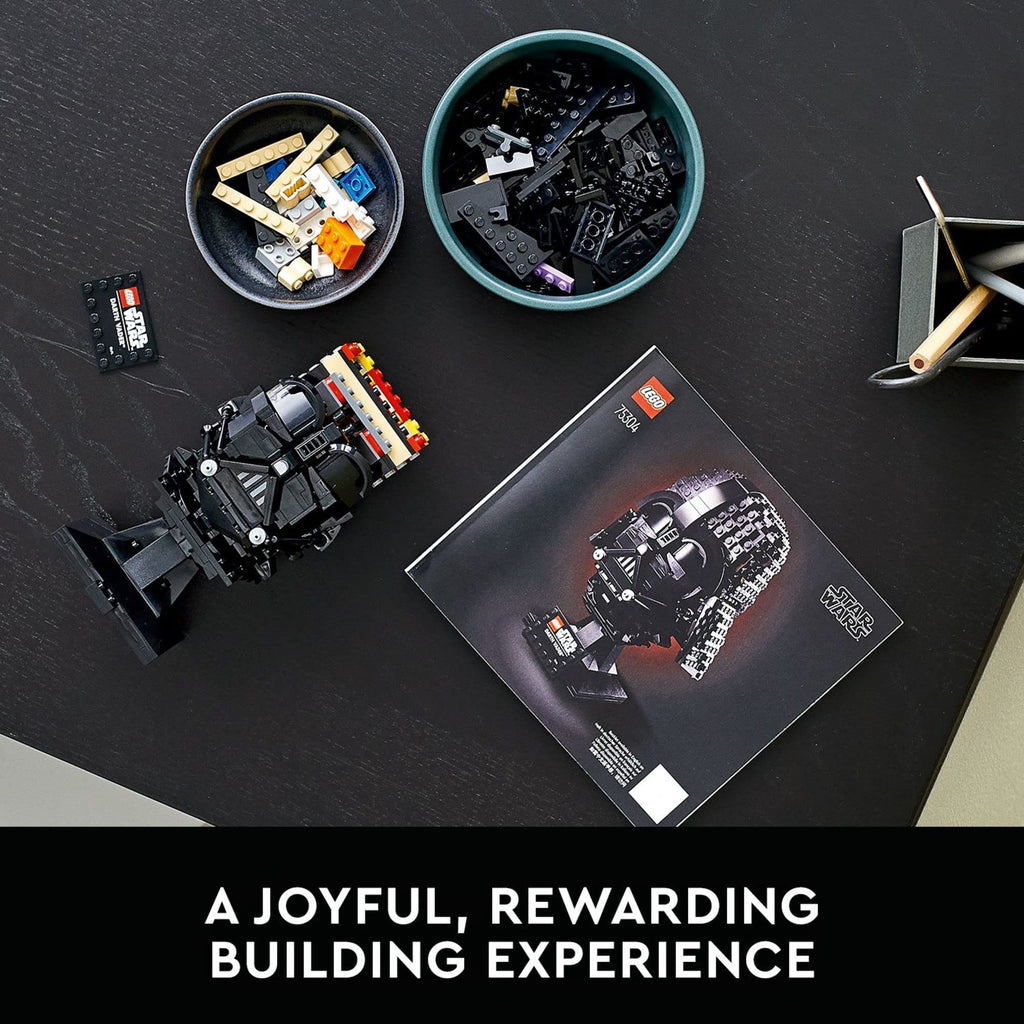 LEGO Star Wars Darth Vader Helmet Building Set for Adults - Collectible Model Kit for Men & Women, Ages 18+ Years - Gifts for Christmas for Men & Women - 75304