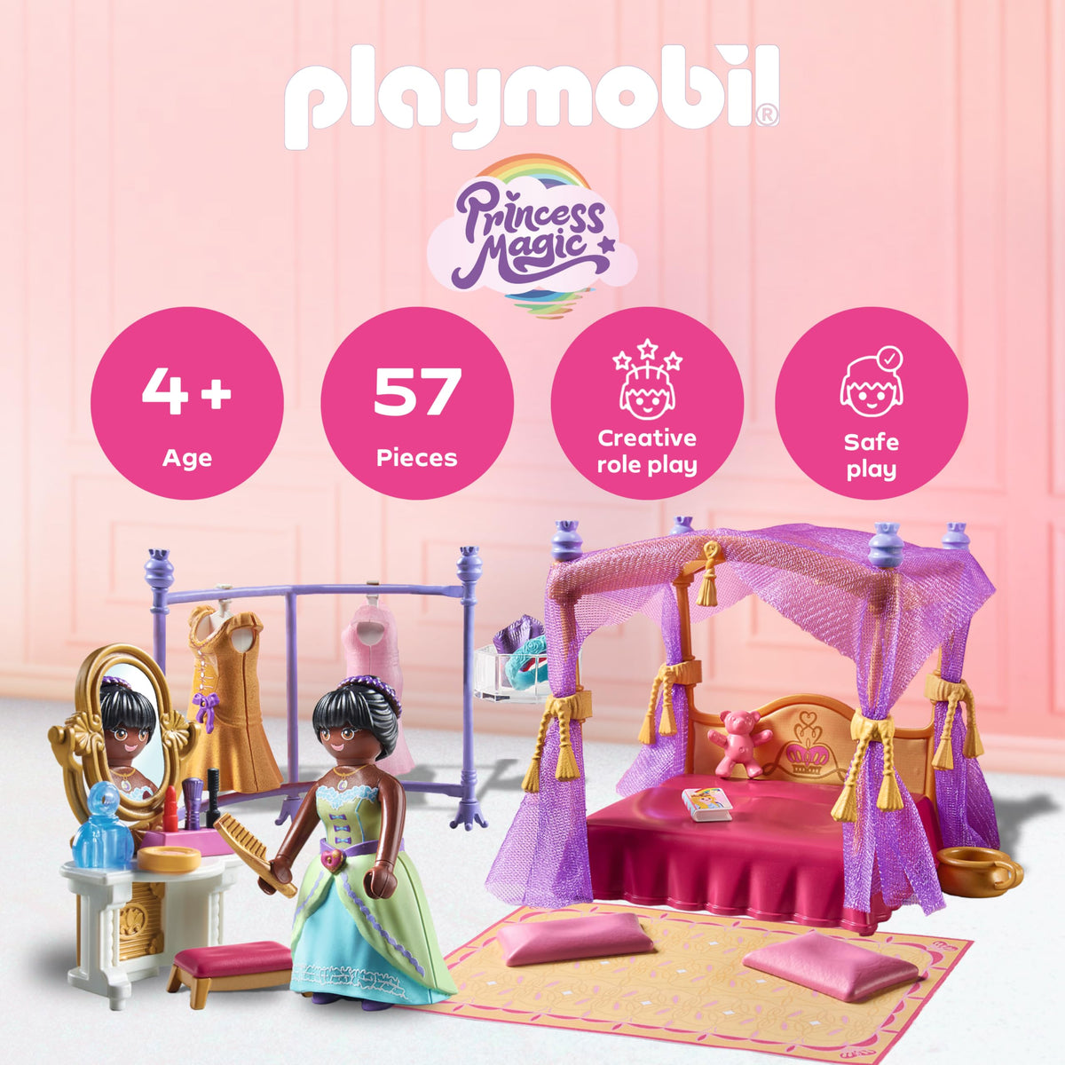 PLAYMOBIL Bedroom with Dressing Room