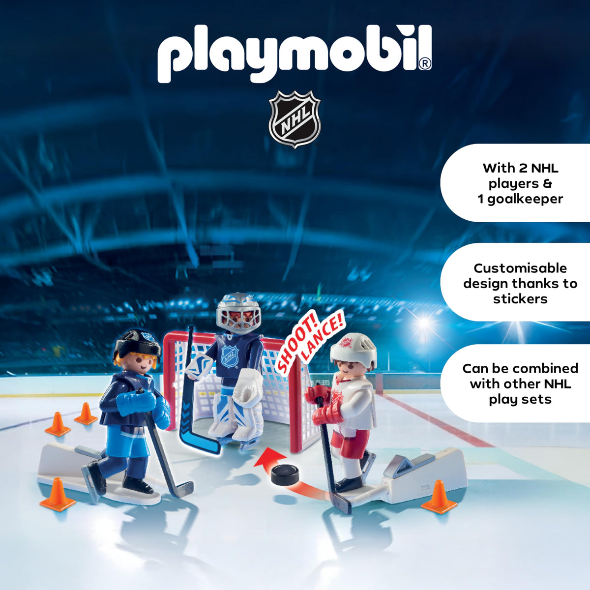 Playmobil NHL Shootout Carry Case