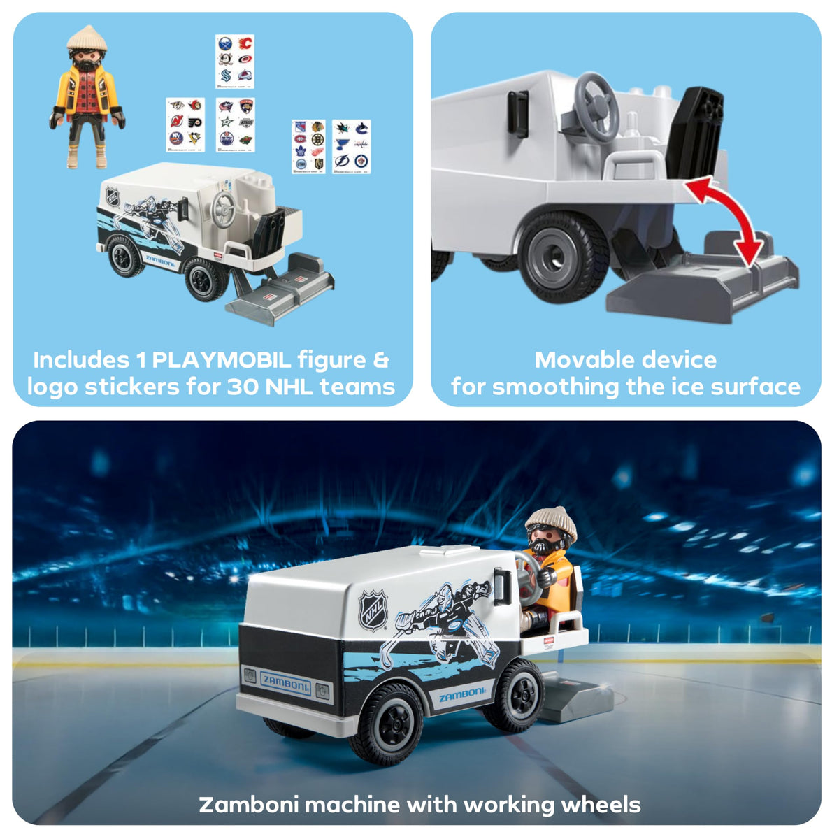 Playmobil NHL Zamboni Machine