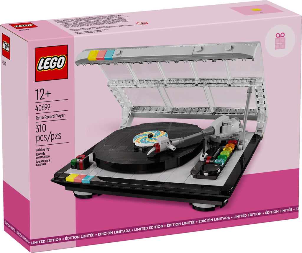 LEGO 40699 Retro Record Player 310 Piece Limited Edition Limited Edition