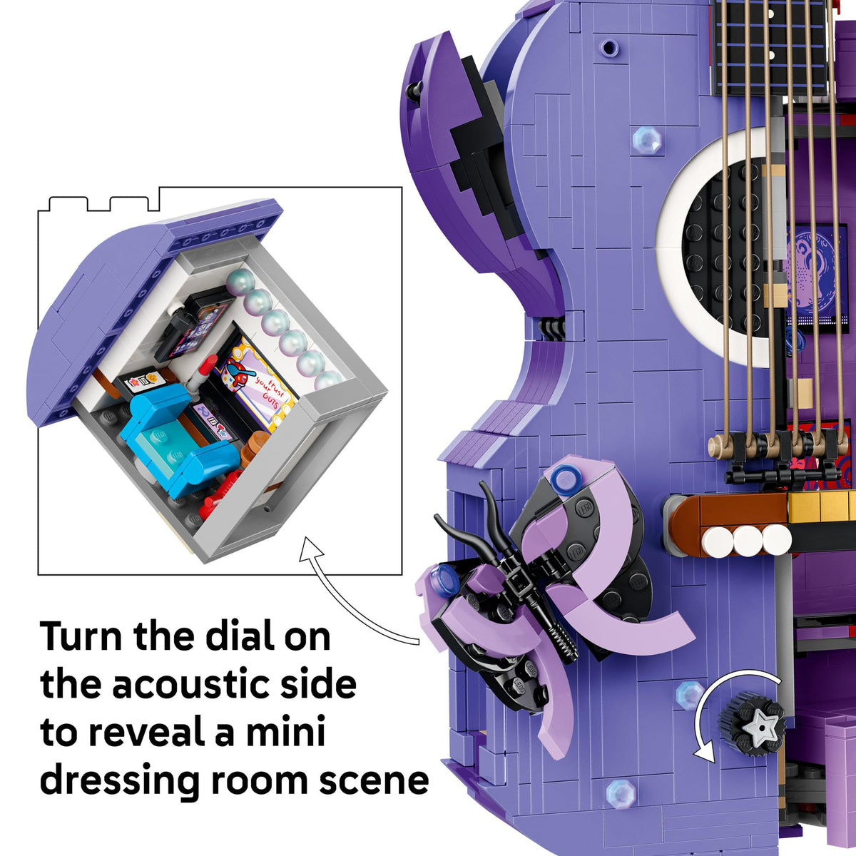 LEGO Editions Olivia Rodrigo's Dual Guitar 43031