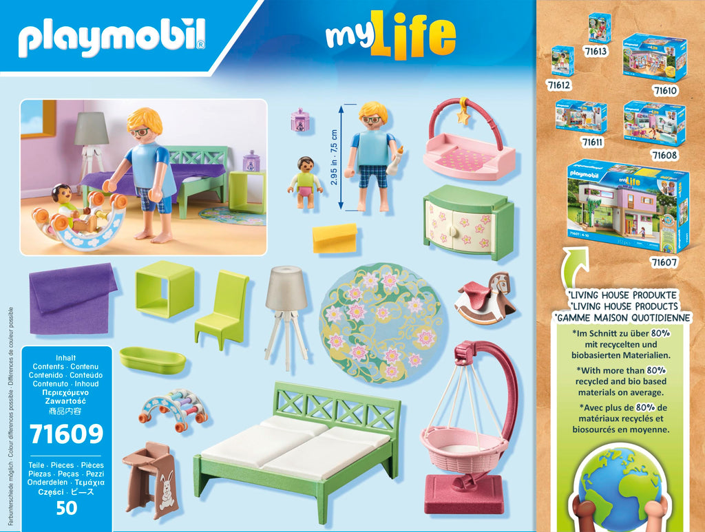 Playmobil Bedroom with Baby Corner