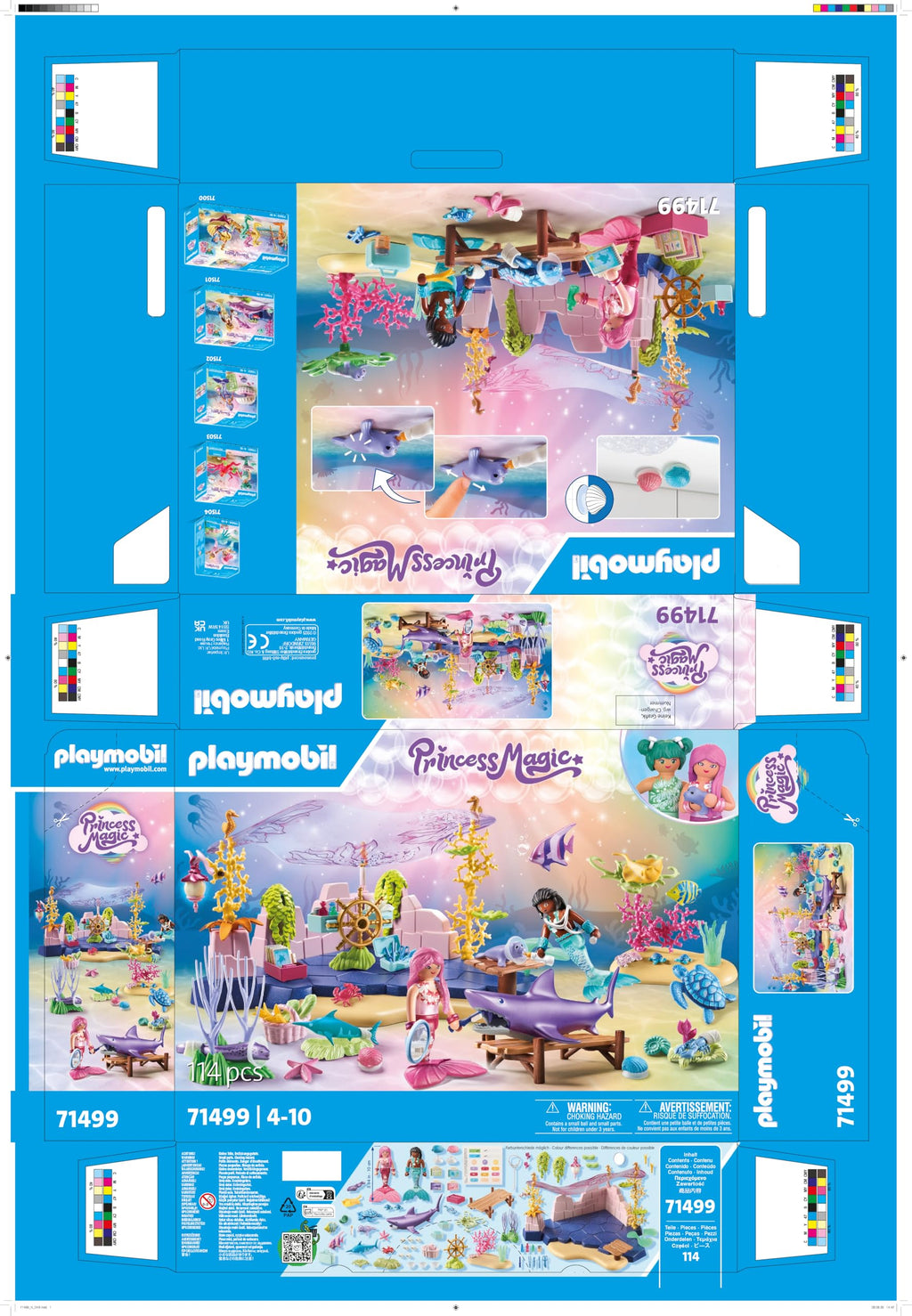 Playmobil Mermaid Animal Care