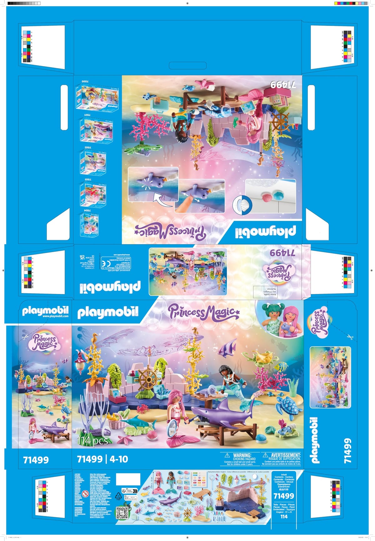 Playmobil Mermaid Animal Care