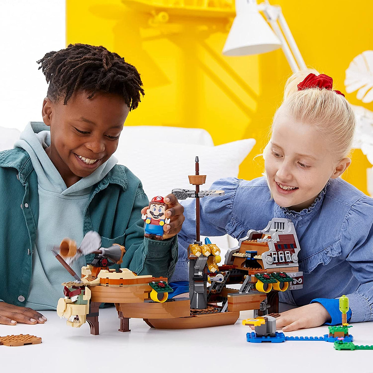 LEGO Super Mario Bowser’s Airship Expansion Set 71391 Building Toy for Kids; New 2021 (1,152 Pieces)