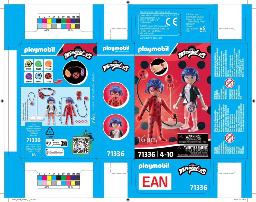 Playmobil Miraculous: Marinette & Ladybug