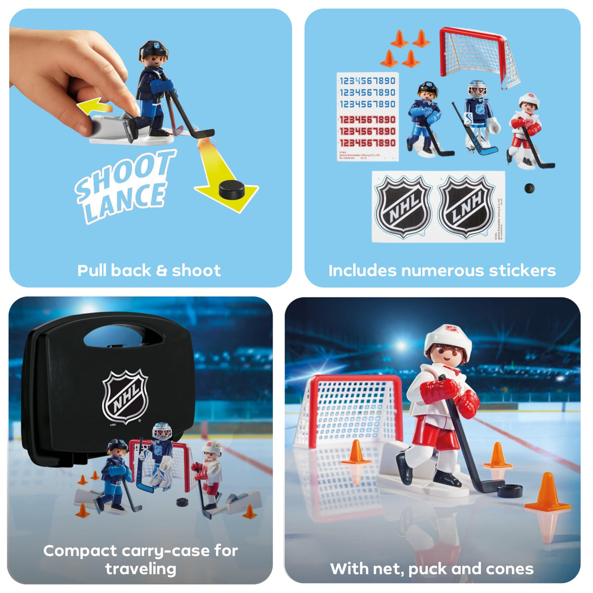 Playmobil NHL Shootout Carry Case