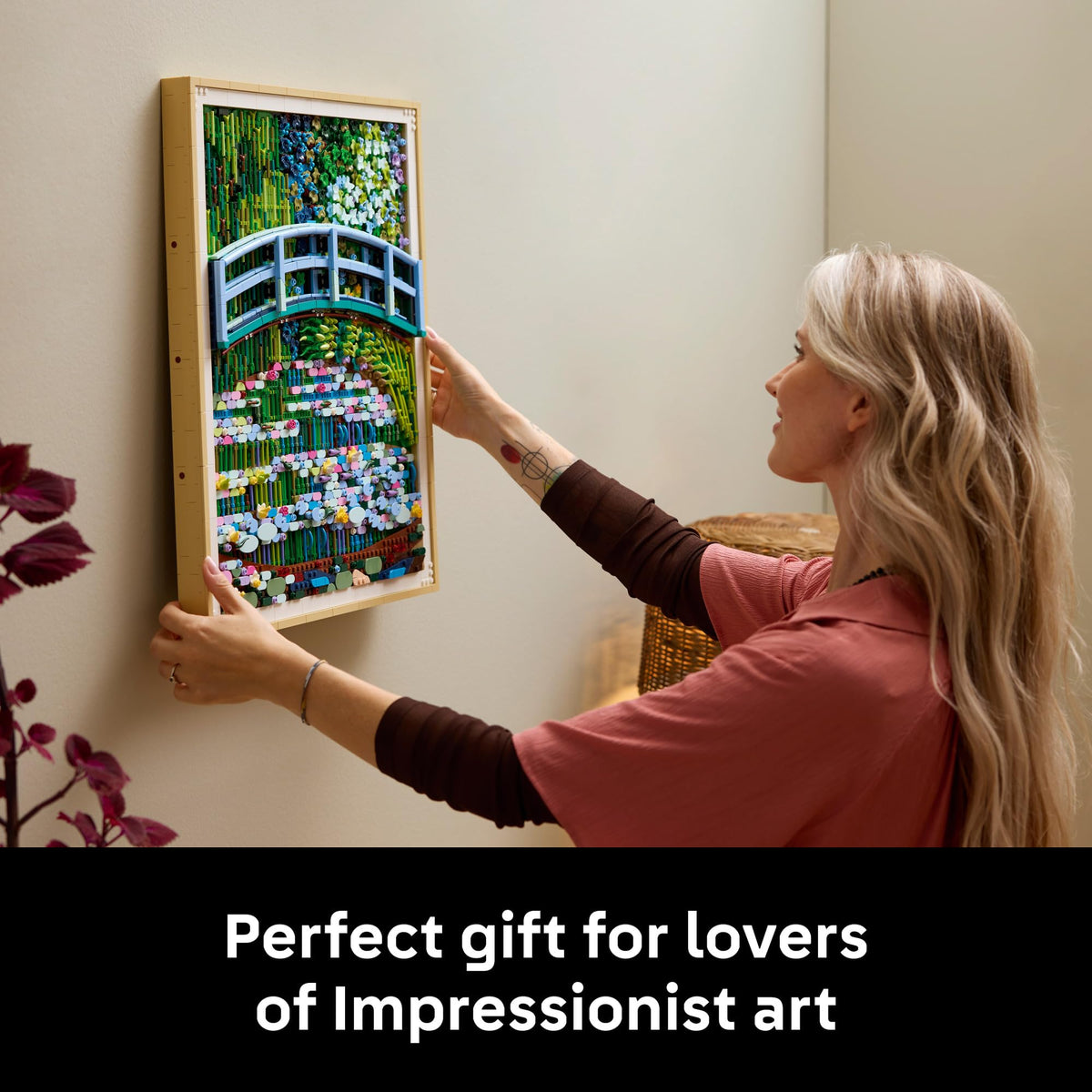LEGO Art Claude Monet – Bridge Over a Pond of Water Lilies 31220