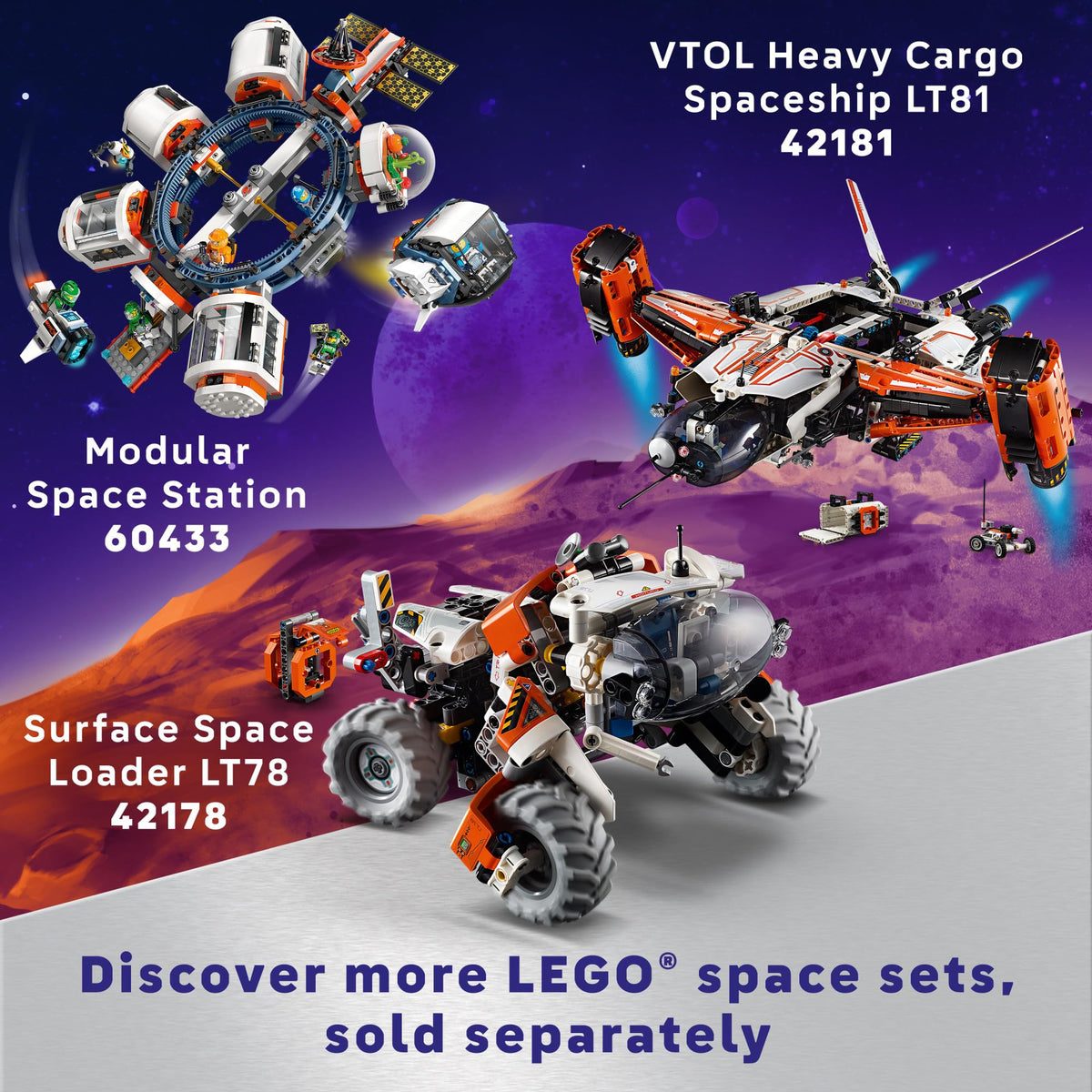 LEGO Friends Mars Space Base and Rocket Set, Science Toy for Pretend Play with 3 Mini-Dolls and Spaceship Toy, Gift for Girls, Boys and Kids Ages 8 and Up who Love Tech and Outer Space Toys, 42605