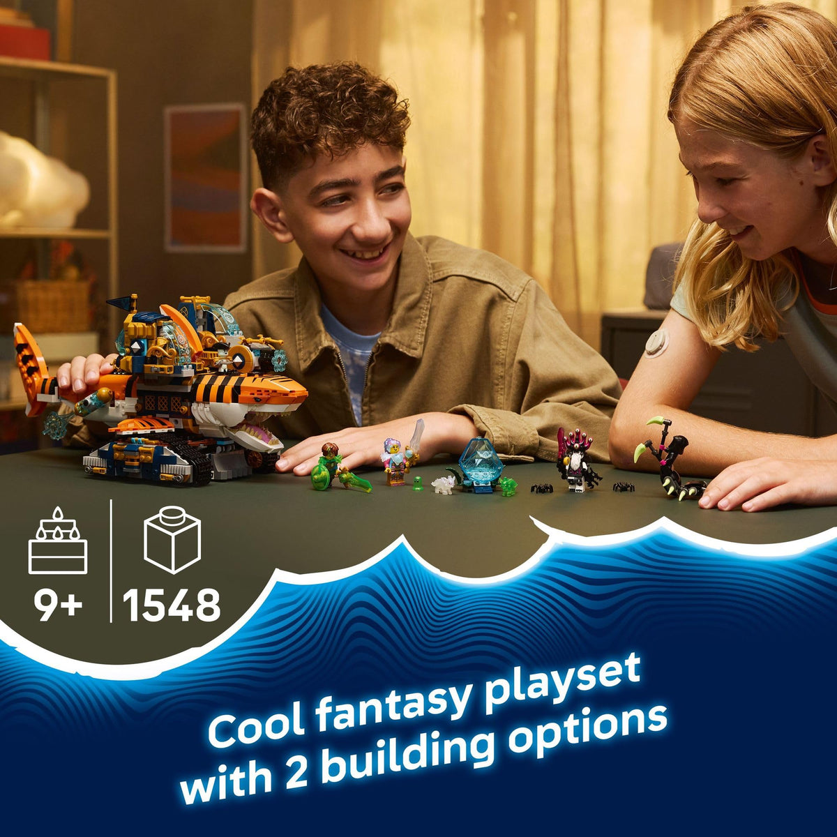 LEGO DREAMZzz Tiger Shark Tank 71515