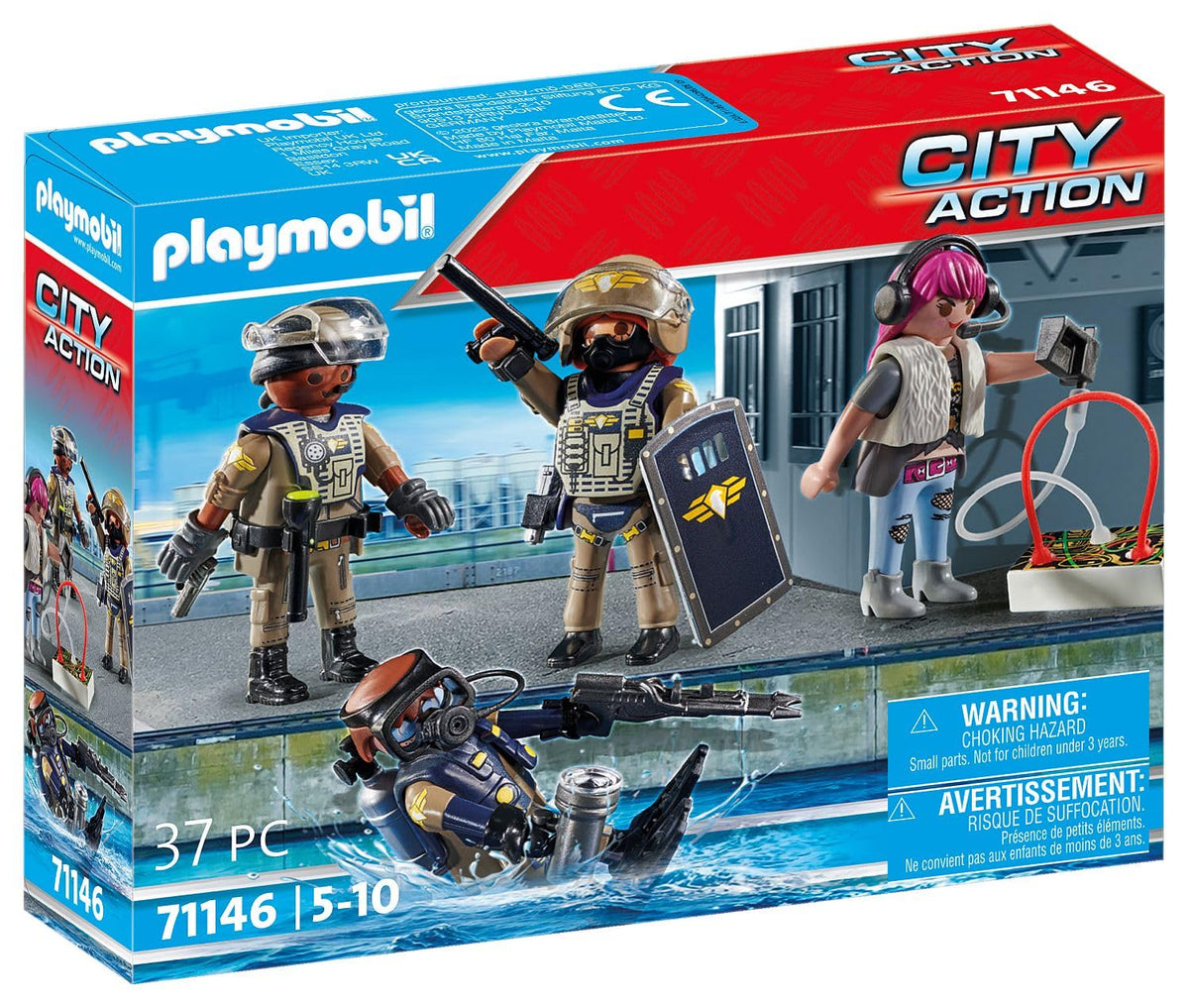 Playmobil Tactical Police Figure Set
