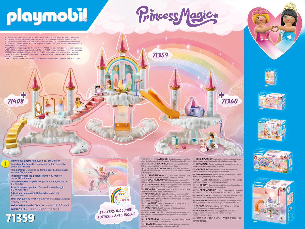 Playmobil Rainbow Castle in the Clouds