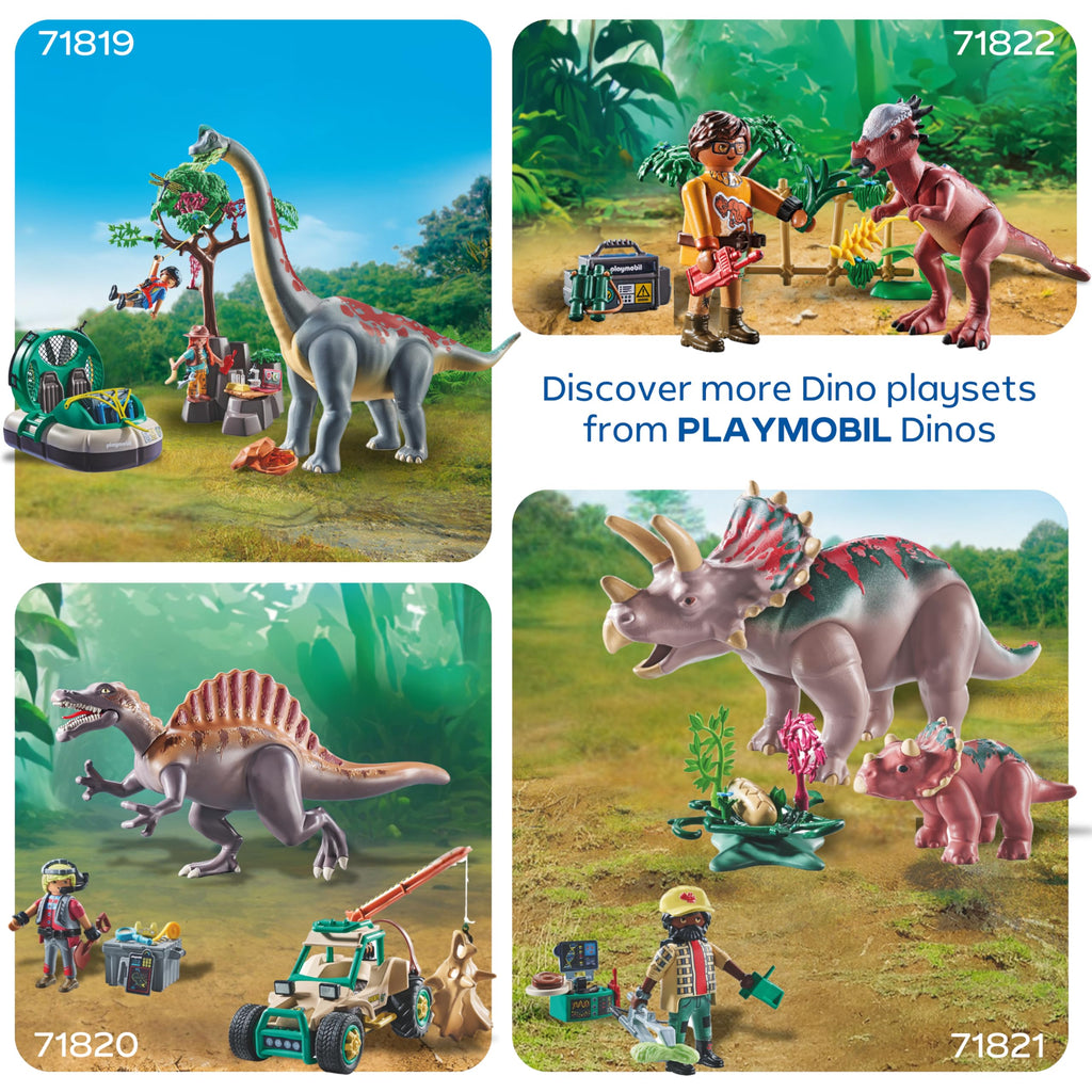 Playmobil Triceratops Family