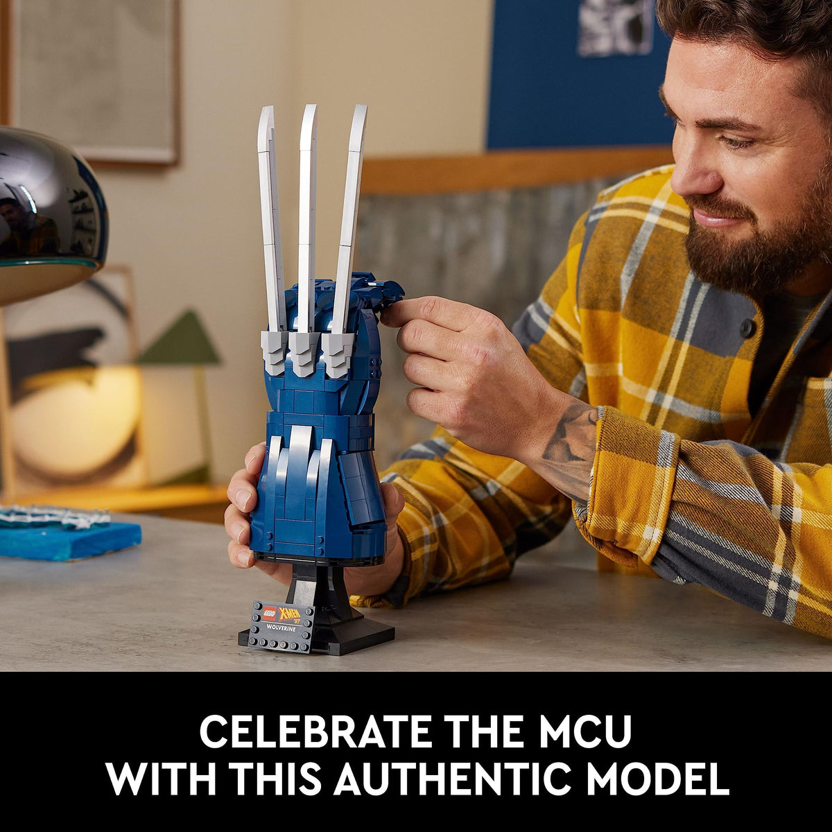 LEGO Super Heroes Wolverine Adamantium Claw 76250 Toy Blocks, Present, American Comics, Superhero, Boy, Adult