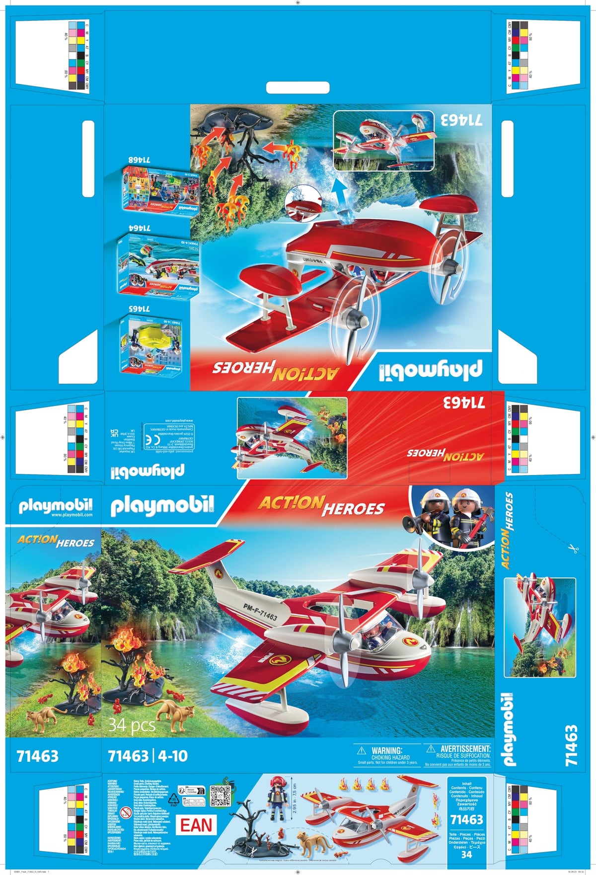 Playmobil Firefighting Seaplane