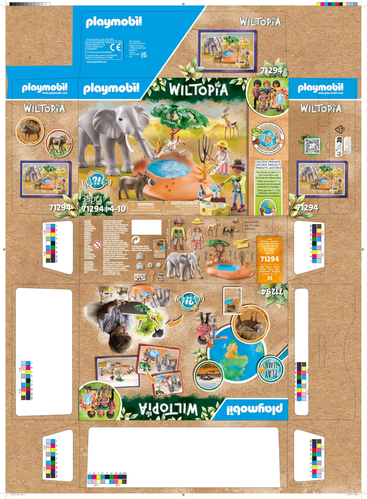 Playmobil Elephant at The Waterhole