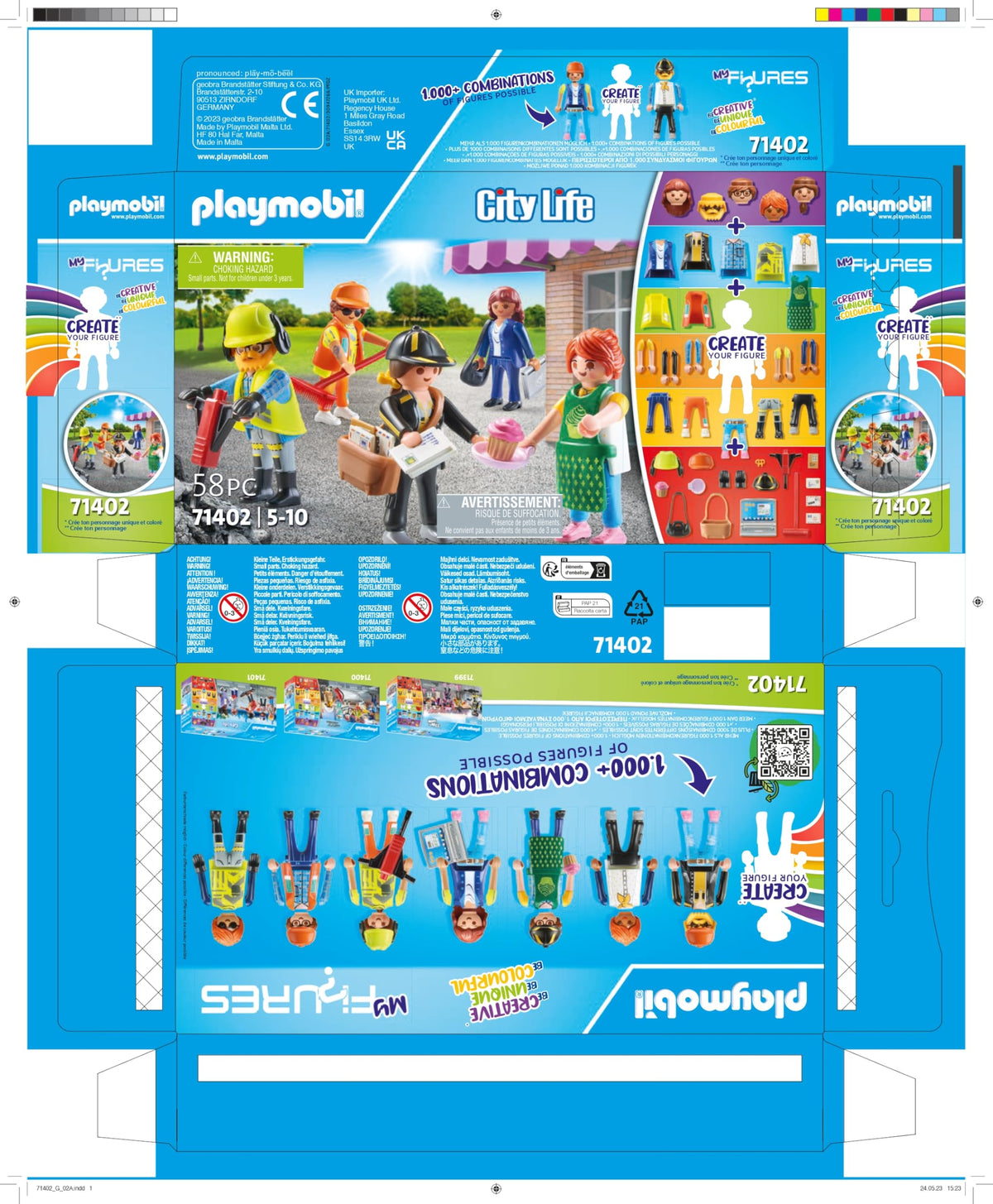 Playmobil My Figures: City Life