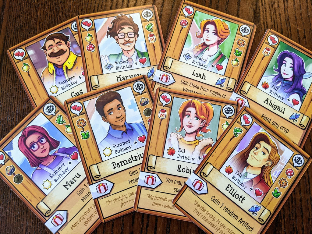 ConcernedApe Stardew Valley Cooperative Board Game Ages 13+ 1 to 4 Players