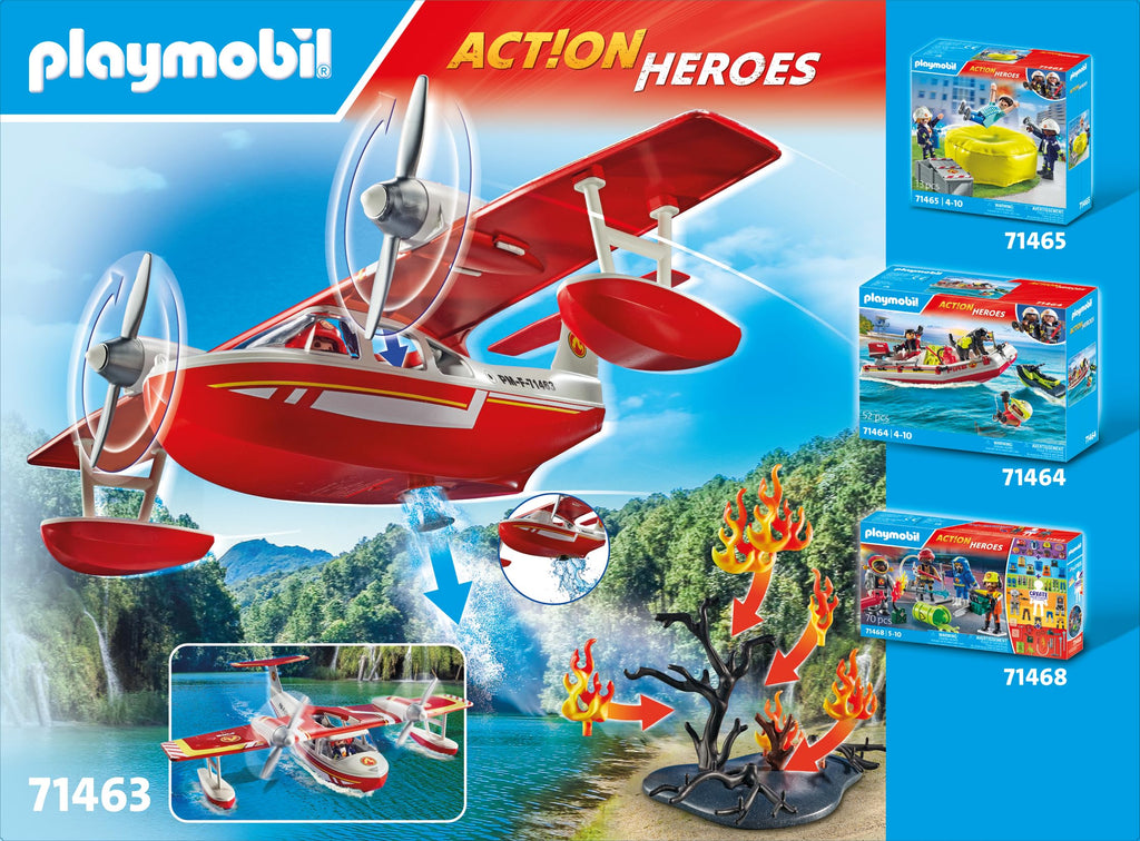 Playmobil Firefighting Seaplane